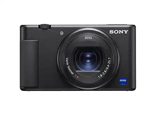 Kompaktkamera Sony ZV-1 mit 1 Zoll Sensor und 24-70mm Objektiv