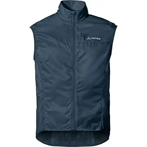 Fahrradweste Herren Vaude Air Vest III in Dunkelblau Größe M
