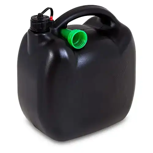 Benzinkanister 10 Liter aus Kunststoff für Flüssigkeiten