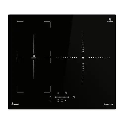 KKT Kolbe Induktionskochfeld 60 cm Autark mit 3 Zonen und 7,4 kW