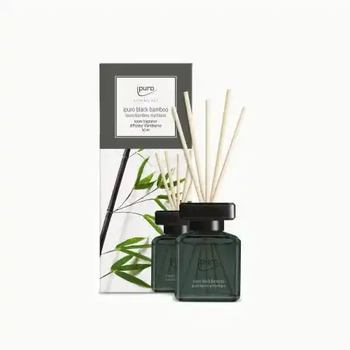 Ipuro Raumduft Black Bamboo Erfrischender Duft für Wohnräume