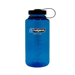 Trinkflasche Nalgene 078701 Sustain Weithals, 1 Liter, Blau