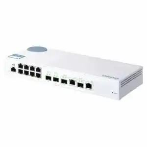 Managed Switch Qnap QSW-M408-2C mit 8 Gigabit- und 10GbE-Ports