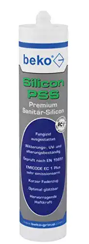 Beko 22510013 PSS Premium Sanitärsilicon 310 ml in Silbergrau
