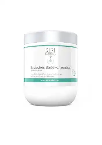 Basenbad Siriderma Basisches Badekonzentrat für Vollbad und Fußbad