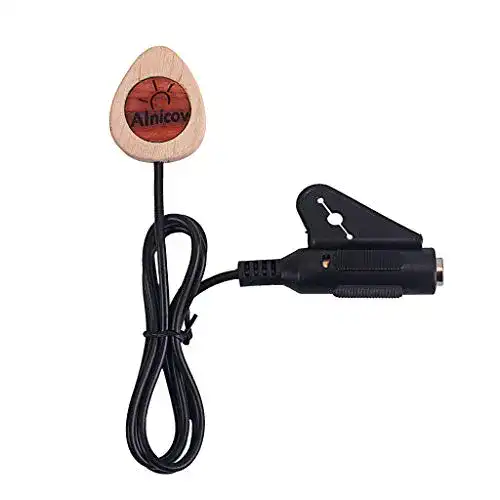 Piezo-Tonabnehmer Alnicov für Gitarre, Violine und Ukulele