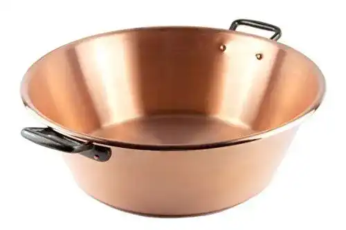Kupfertopf Baumalu Kupfer Marmeladentopf 38 cm Durchmesser – 9 Liter