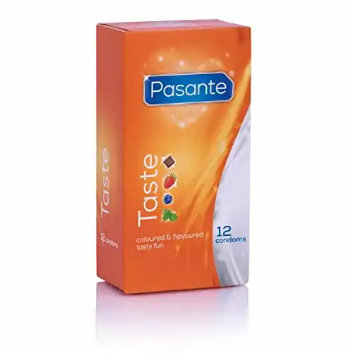 Pasante Kondome Taste Bunte Kondome mit Geschmack für Oralverkehr