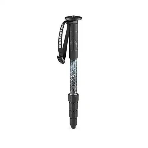 Einbeinstativ Manfrotto Element MII MMELMIIA5BK, leichtes Aluminium