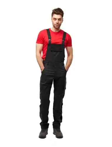 Arbeitslatzhose strongAnt Latzhose Herren Stretch Arbeitshose