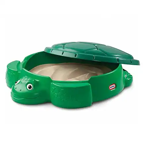 Little Tikes Schildkröte Sandkasten aus Kunststoff für Kinder