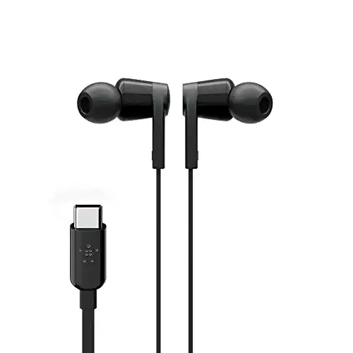 USB-C Kopfhörer Belkin SoundForm kabelgebundene In-Ear Kopfhörer mit Mikrofon