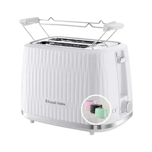 Russell Hobbs Eden Toaster für 2 Scheiben in Weiß