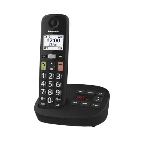 Seniorentelefon mit Anrufbeantworter Panasonic KX-TGU130EXB