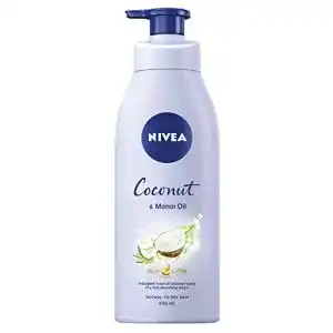 Nivea Bodylotion mit Kokos- und Monoi-Öl im Pumpspender