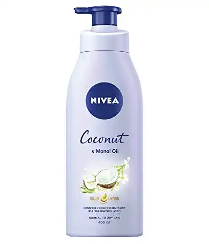 Nivea Bodylotion mit Kokos- und Monoi-Öl im Pumpspender