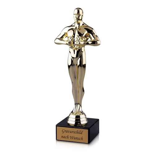 Goldener Pokal 18 cm mit Gravur für verschiedene Anlässe
