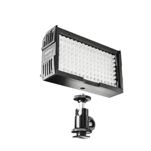 Walimex Pro LED Videoleuchte mit 128 LEDs für professionelle Beleuchtung