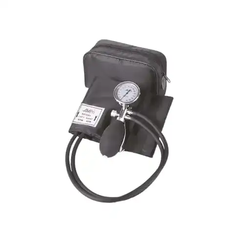 Manuelles Blutdruckmessgerät Ampri Oberarm mit Doppel- und Med-Comfort-System