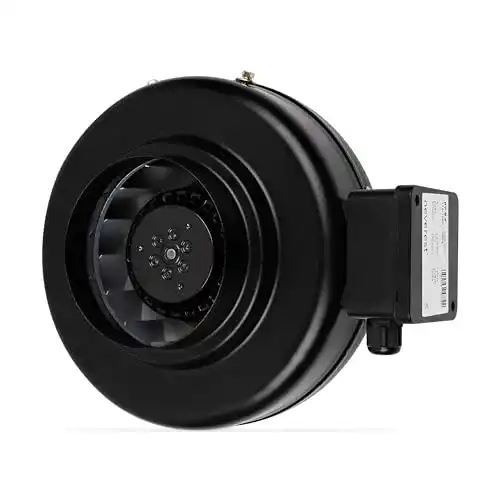 Radialventilator neverest RV-B Rohrventilator 125 mm mit 490 m³/h