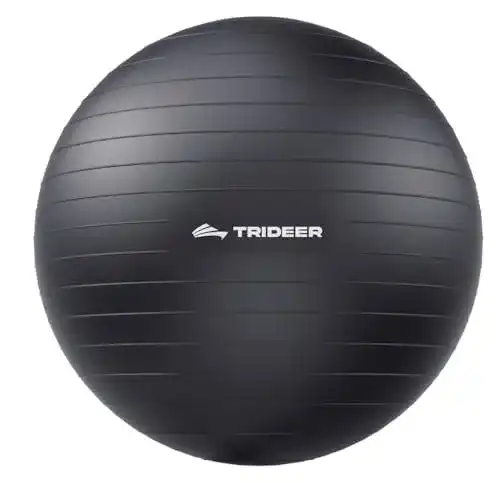 Gymnastikball 75 cm von Trideer für Schwangerschaft und Fitness