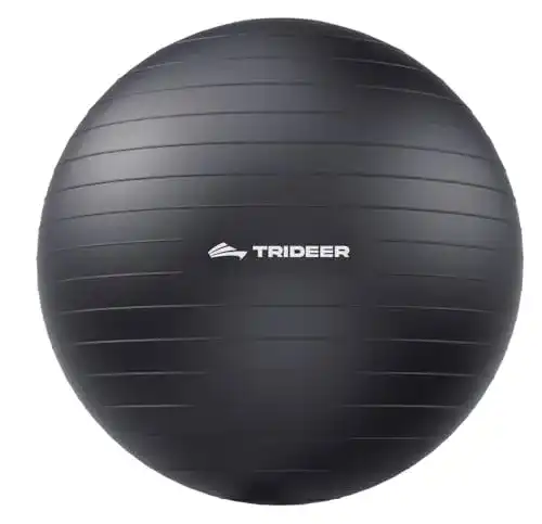 Gymnastikball 75 cm von Trideer für Schwangerschaft und Fitness