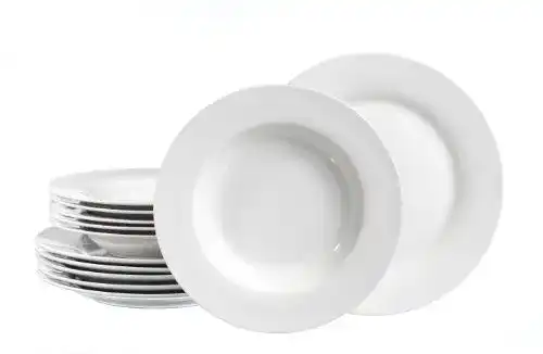 Tafelservice Ritzenhoff & Breker Bianco, 12-teilig aus Porzellan