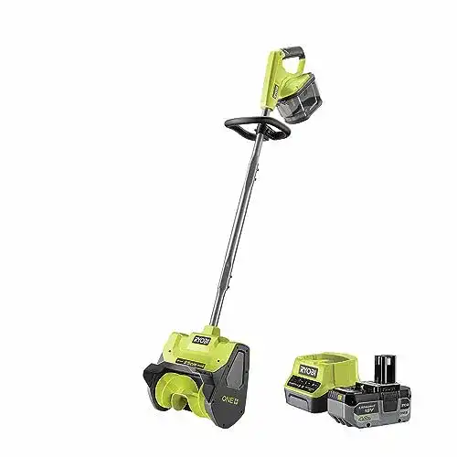 Ryobi 18 V ONE+ Akku-Schneefräse und Schneebürste