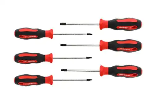 Torx Schraubendreher Set von Gedore Red, 6-teilig, TX Schraubenzieher