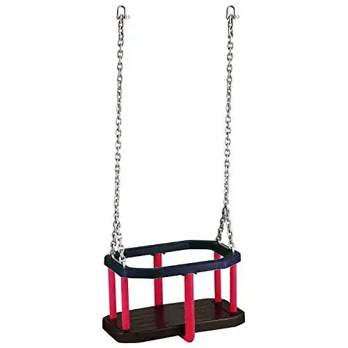 Babyschaukel Outdoor von LoggyLand – Gummischaukel für Kleinkinder