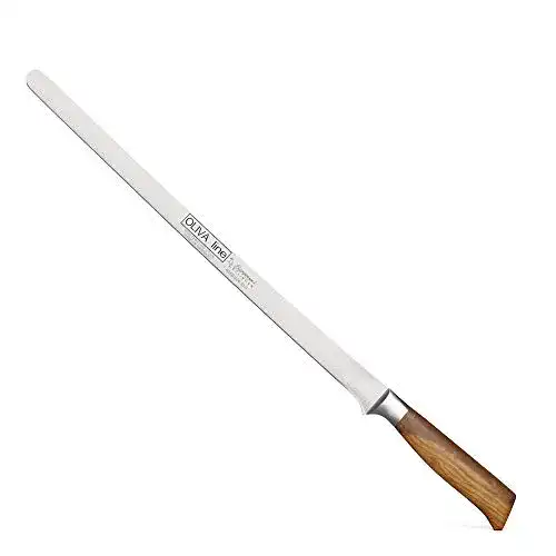 Lachsmesser Burgvogel 31 cm mit Olivenholzgriff aus Solingen