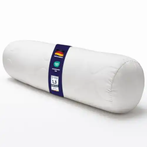 Nackenrolle Merino Betten mit 15 cm Durchmesser und Reißverschluss