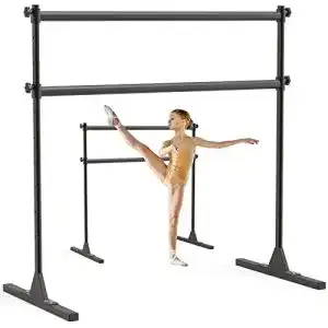 Höhenverstellbare freistehende Ballettstange Seleware