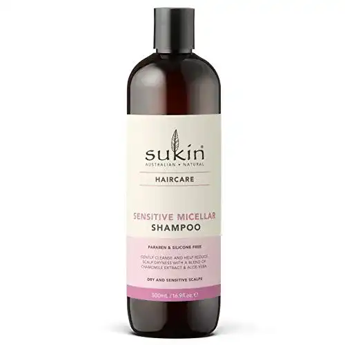 Shampoo für trockene Kopfhaut von Sukin Sensitives Mizellen-Shampoo
