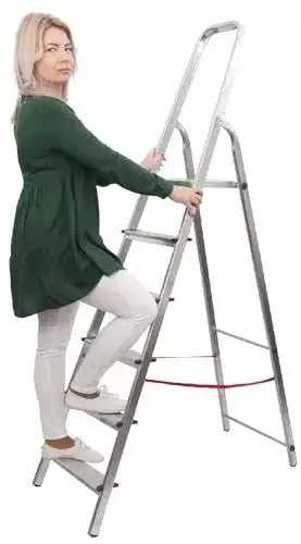 Haushaltsleiter Strend Pro mit 6 Stufen und max. 125 kg Tragkraft