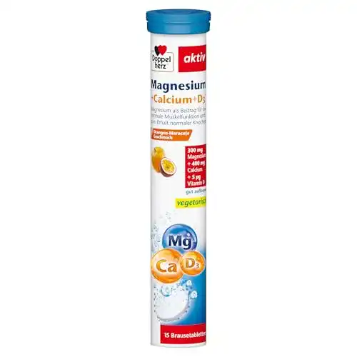 Calcium-Brausetabletten mit Magnesium und Vitamin D von Doppelherz