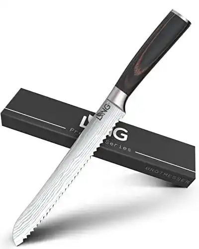 Brotmesser LNG Premium 32 cm aus rostfreiem Edelstahl