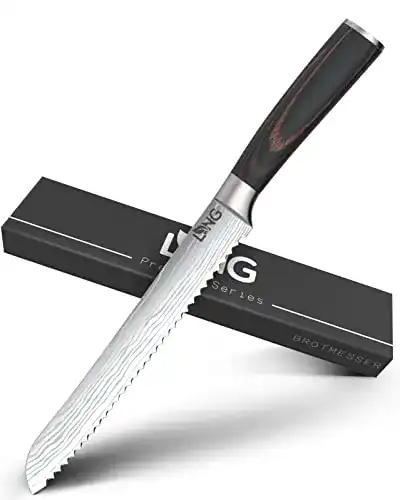 Brotmesser LNG Premium 32 cm aus rostfreiem Edelstahl