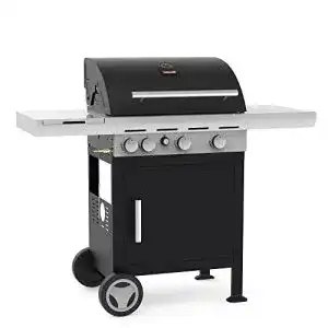 Barbecook Gasgrillwagen Spring 3212 50 MB mit 3 Brennern und Seitenbrenner
