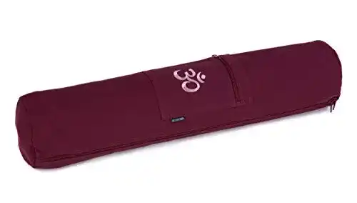 Yogatasche Yogistar 108842 OM aus Baumwolle, 65 cm, bordeaux