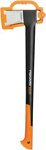Fiskars Spaltaxt X25-XL mit Klingen- und Transportschutz