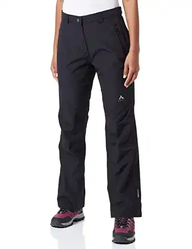 McKinley Damen Regenhose Carlow II in Schwarz