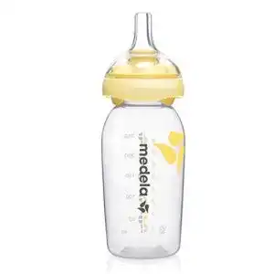 Babyflasche Medela Calma mit BPA-freiem Milchsauger, 250 ml