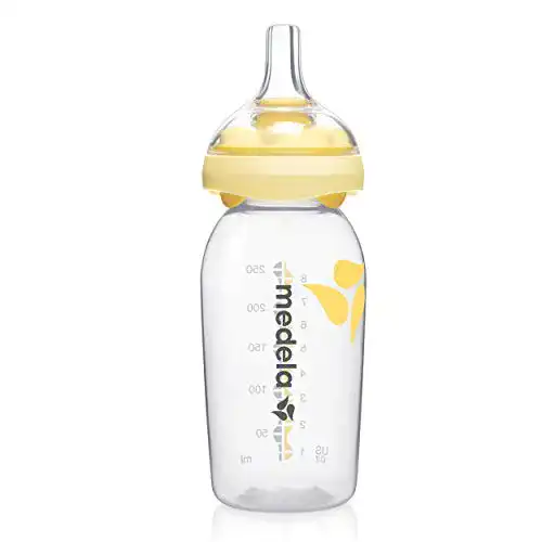 Babyflasche Medela Calma mit BPA-freiem Milchsauger, 250 ml