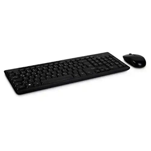 Funktastatur Set von Inter-Tech KB-208 mit kabelloser Maus