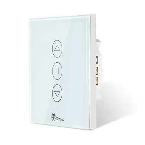 Rollladen-Zeitschaltuhr TEEKAR WLAN Rolladenschalter mit Smart-Funktion