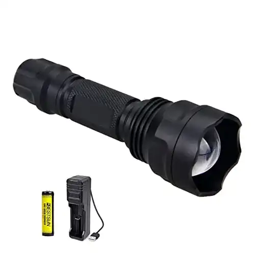 Infrarot Taschenlampe KUPRO IR 940nm mit Zoom-Funktion
