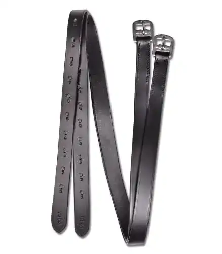 Steigbügelriemen Waldhausen Star 140 cm in Schwarz