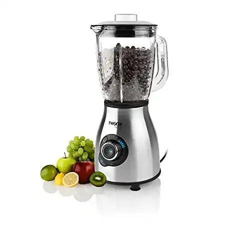 Standmixer 1000 Watt Eta Twixer Edelstahl 1,75 Liter