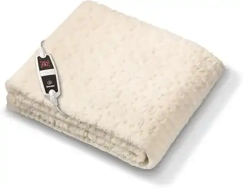 Wärmeunterbett Beurer UB 53 Teddy Unterbett Single in Creme